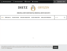 Tablet Screenshot of dietz-repliken.de